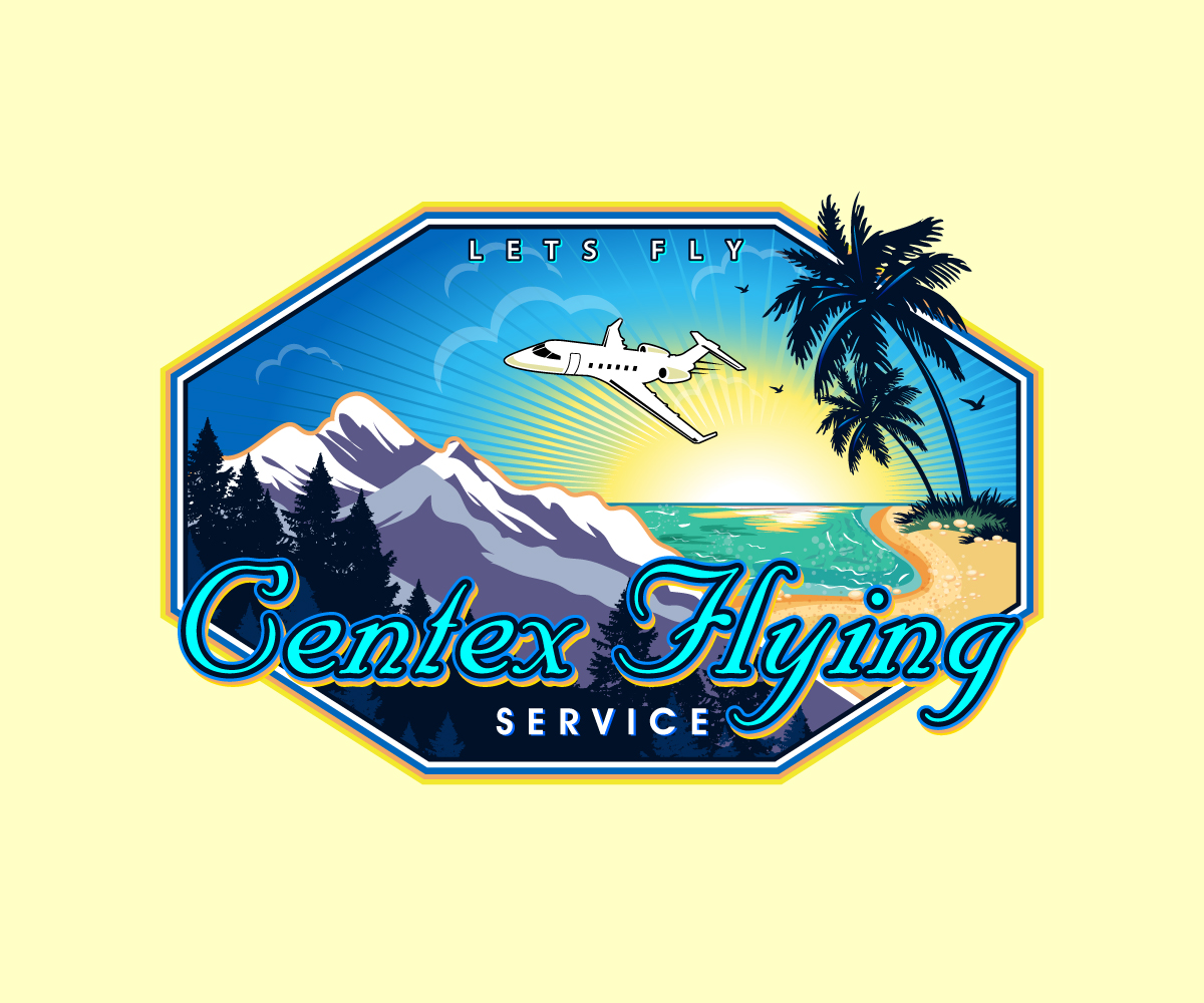 Logo Design by Paint-Tools for CENTEX FLYING SERVICE | Design #31518863