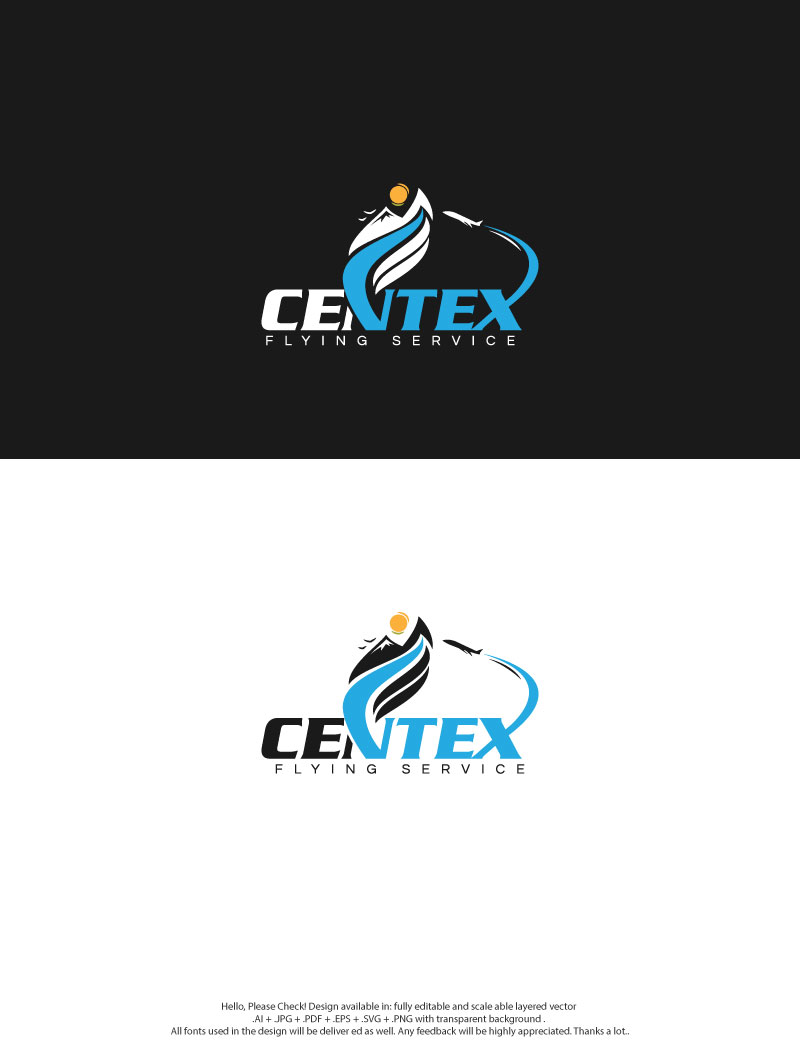Diseño de Logo por skart para CENTEX FLYING SERVICE | Diseño #31524711
