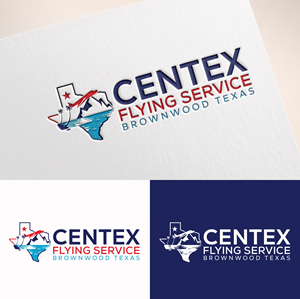 Logo Design by M Art & Design for CENTEX FLYING SERVICE | Design: #31515087