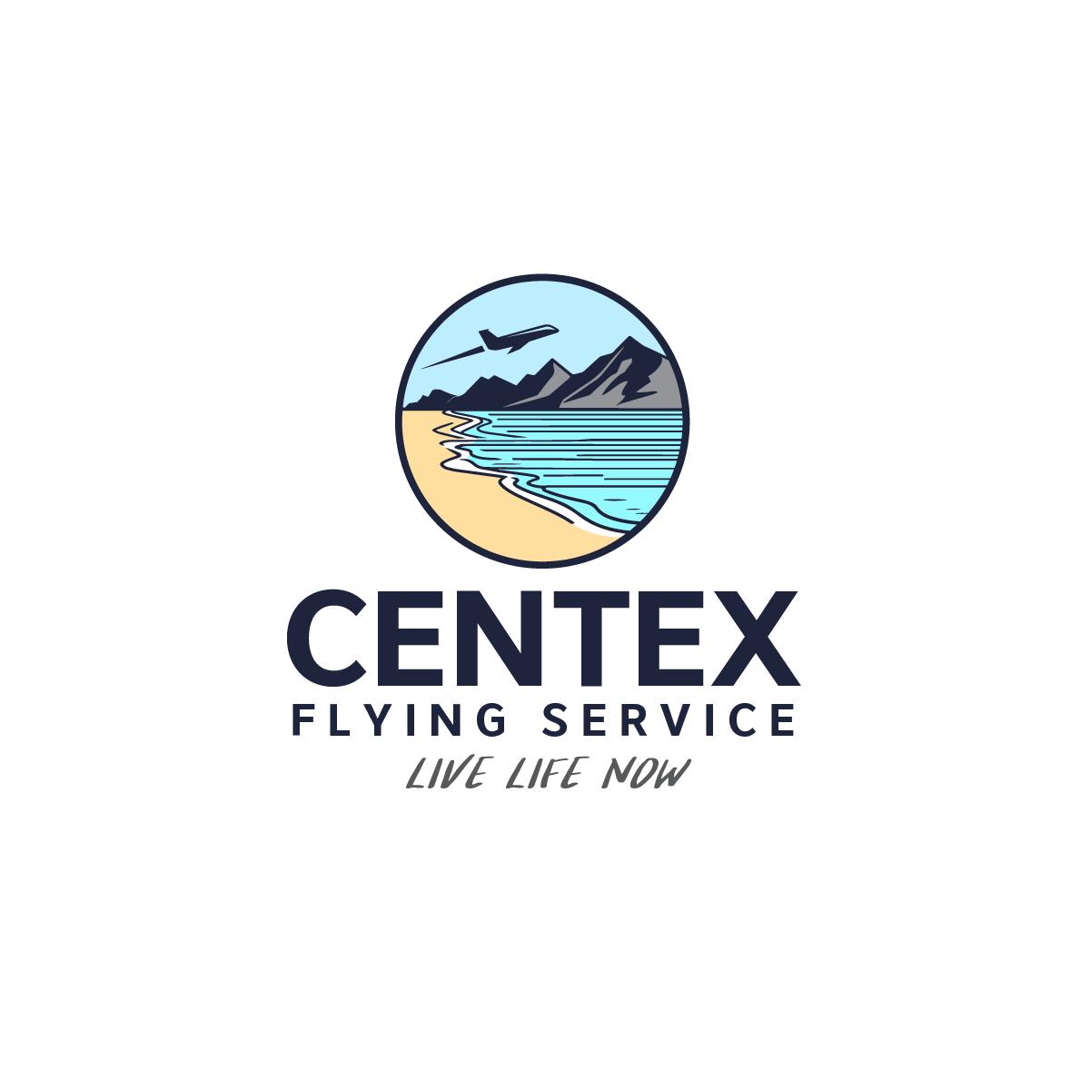 Diseño de Logo por Elrich para CENTEX FLYING SERVICE | Diseño #31515015