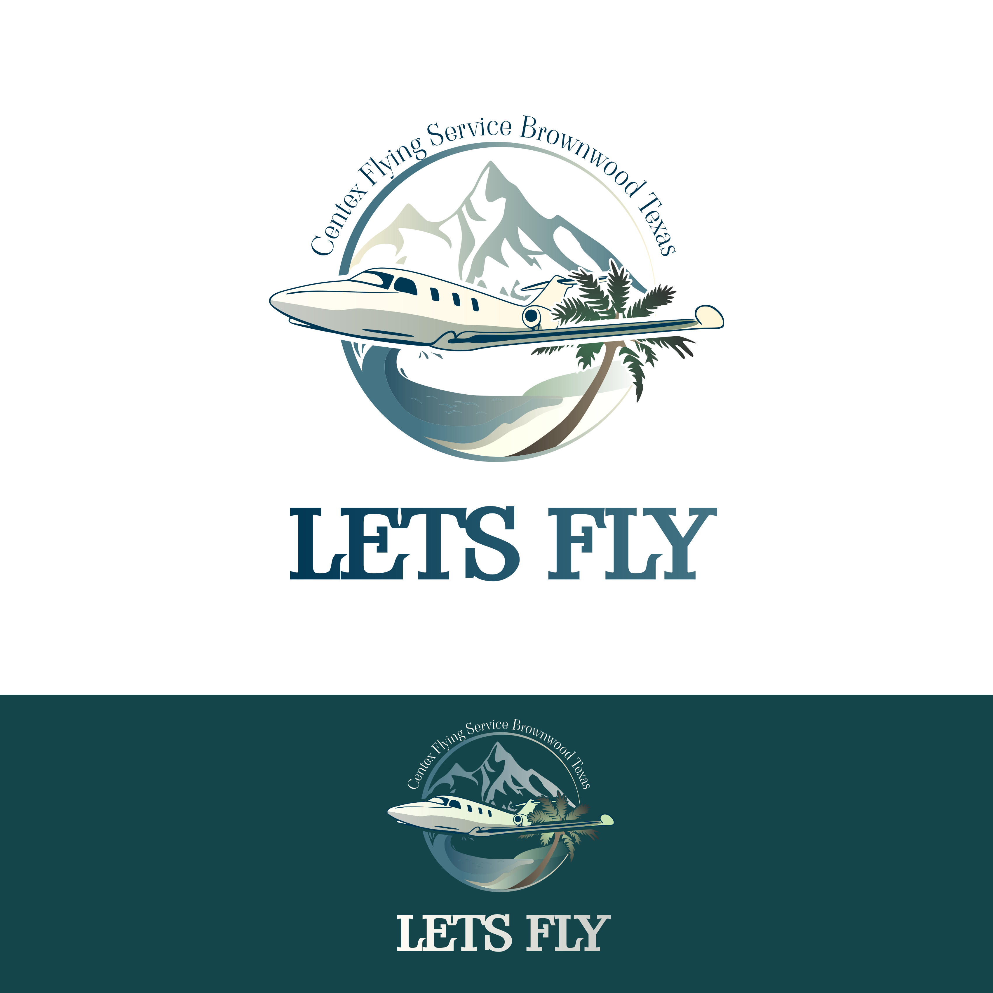 Logo Design by Sistemais for CENTEX FLYING SERVICE | Design #31556934