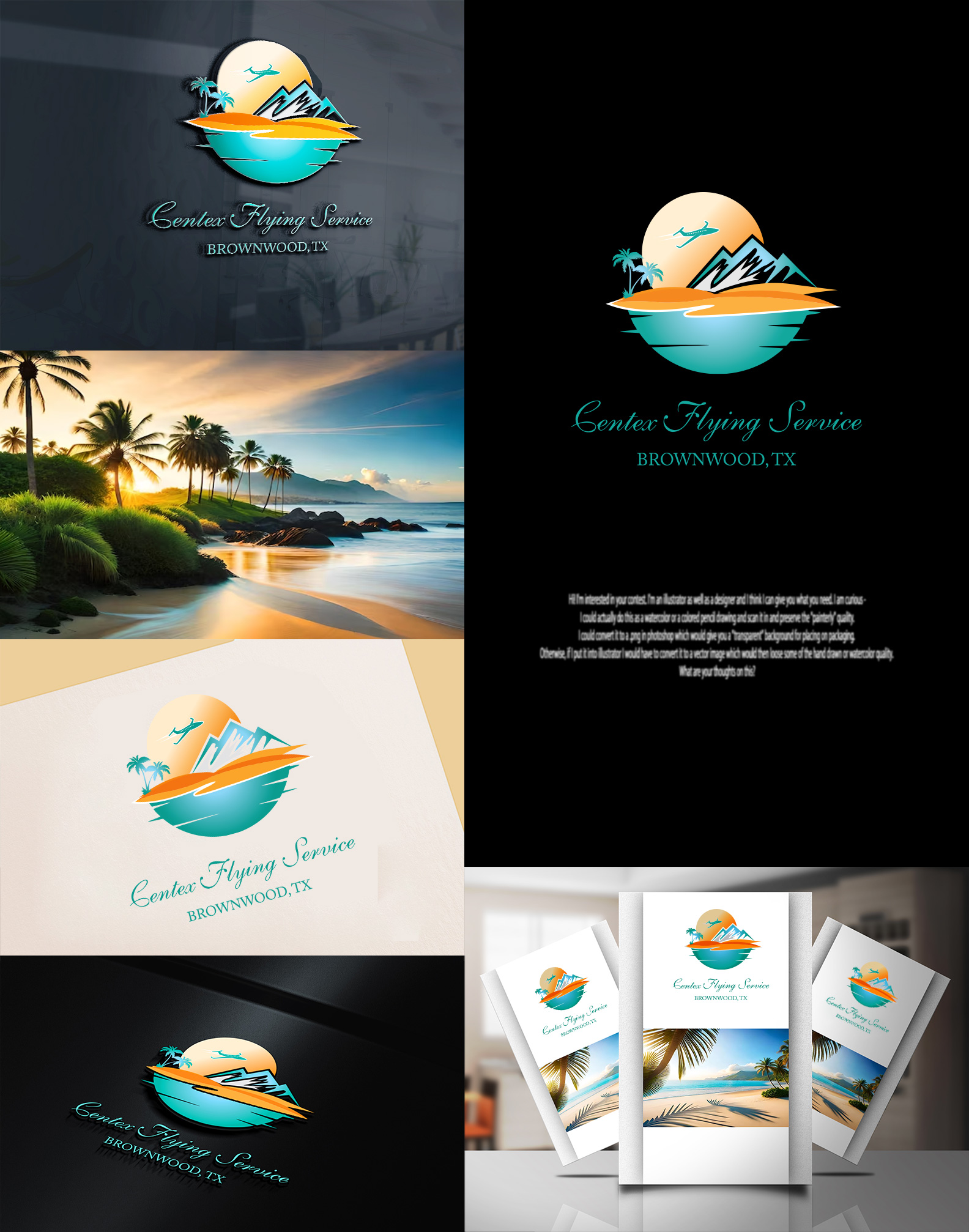 Logo-Design von Wonderful design für CENTEX FLYING SERVICE | Design #31524779