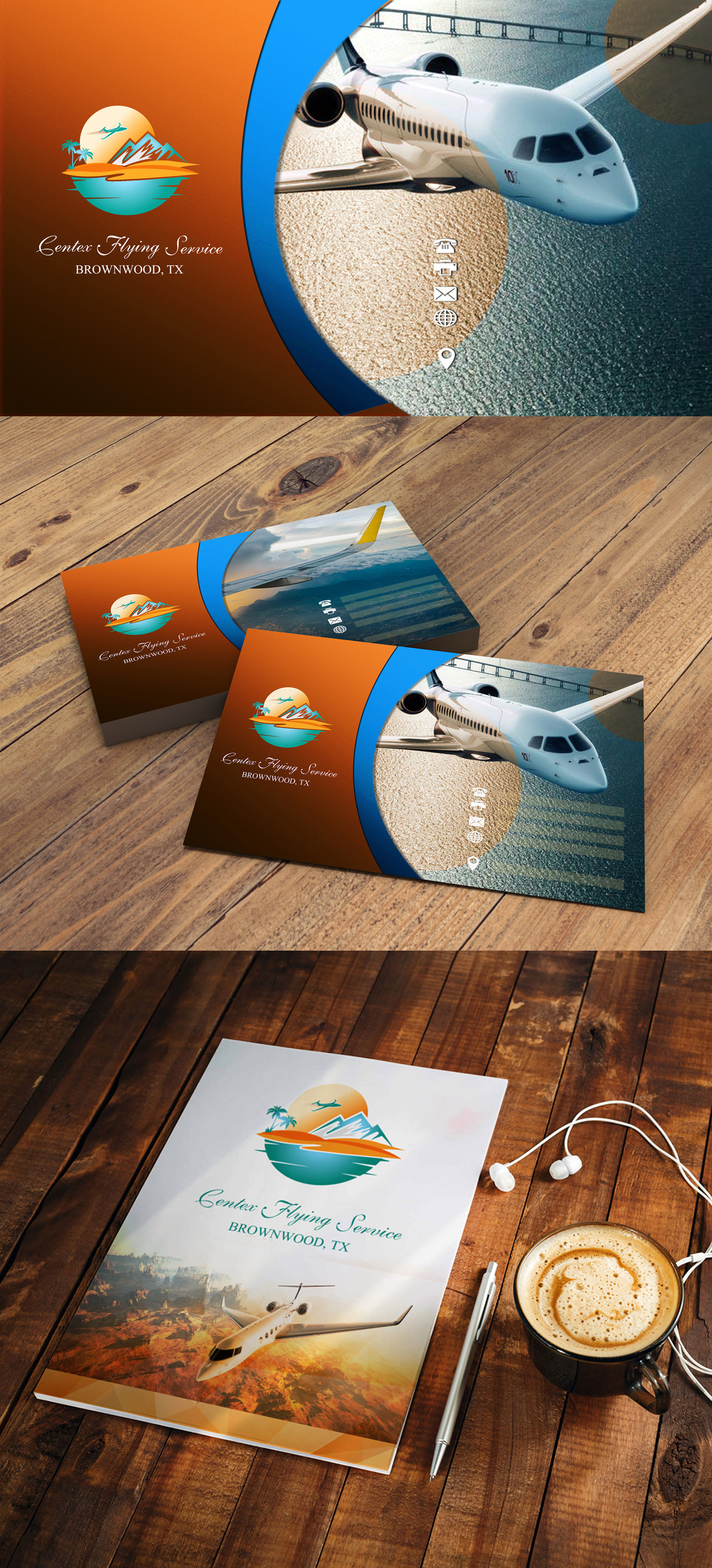 Logo-Design von Wonderful design für CENTEX FLYING SERVICE | Design #31531203