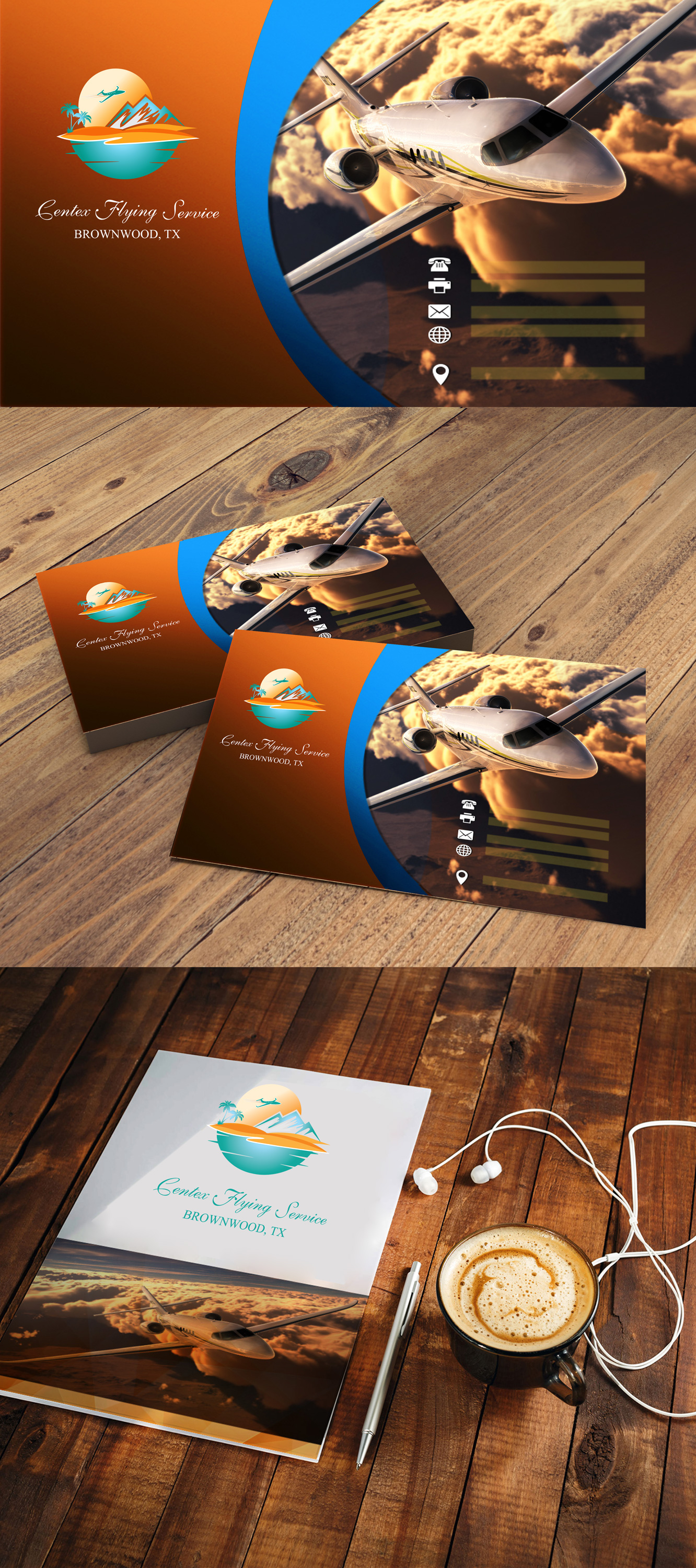 Logo Design by Wonderful design for CENTEX FLYING SERVICE | Design #31560715