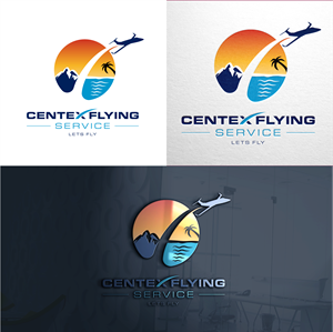 Logo Design by The Lion Studios for CENTEX FLYING SERVICE | Design: #31518167