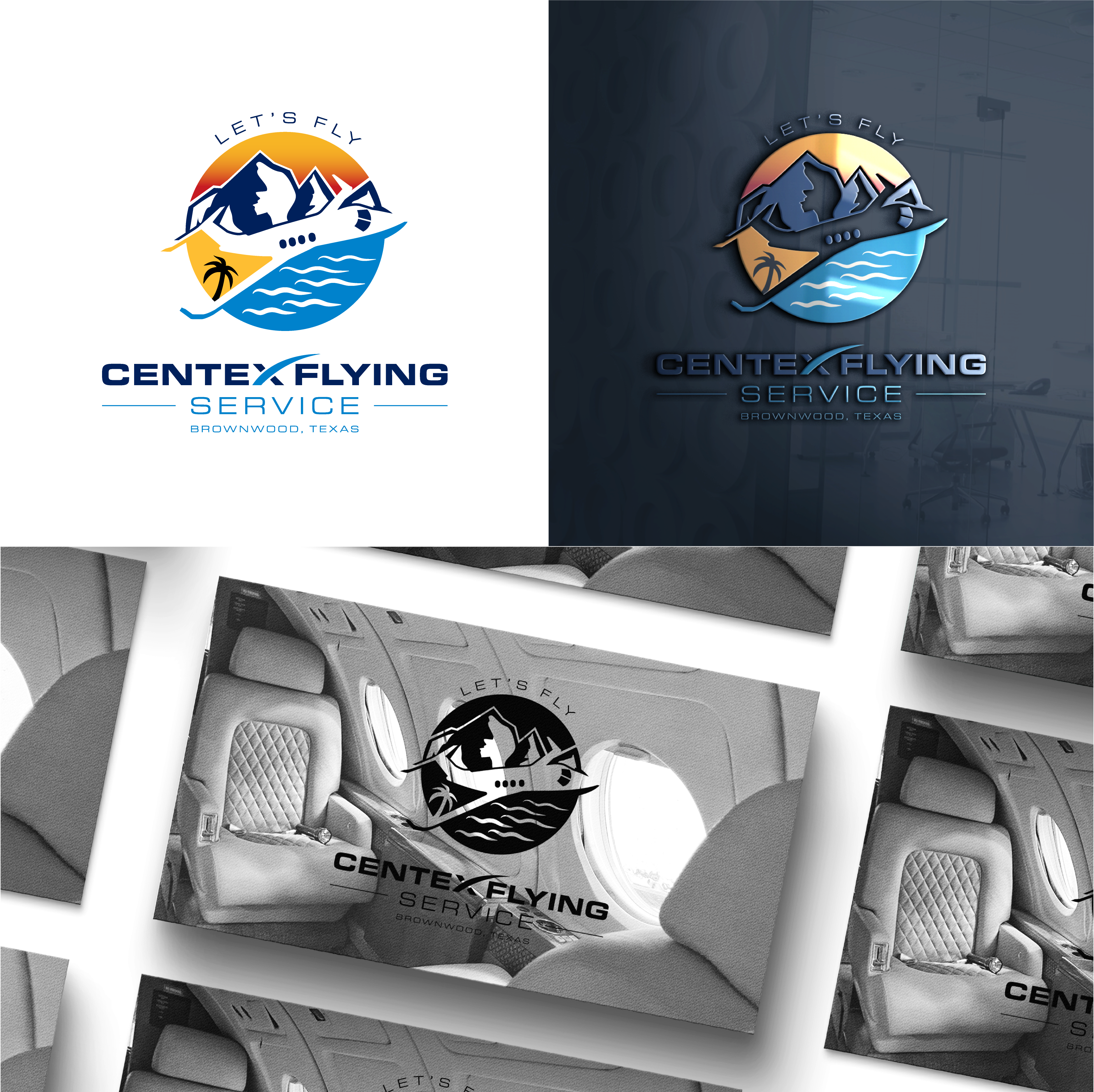 Logo-Design von The Lion Studios für CENTEX FLYING SERVICE | Design #31522794