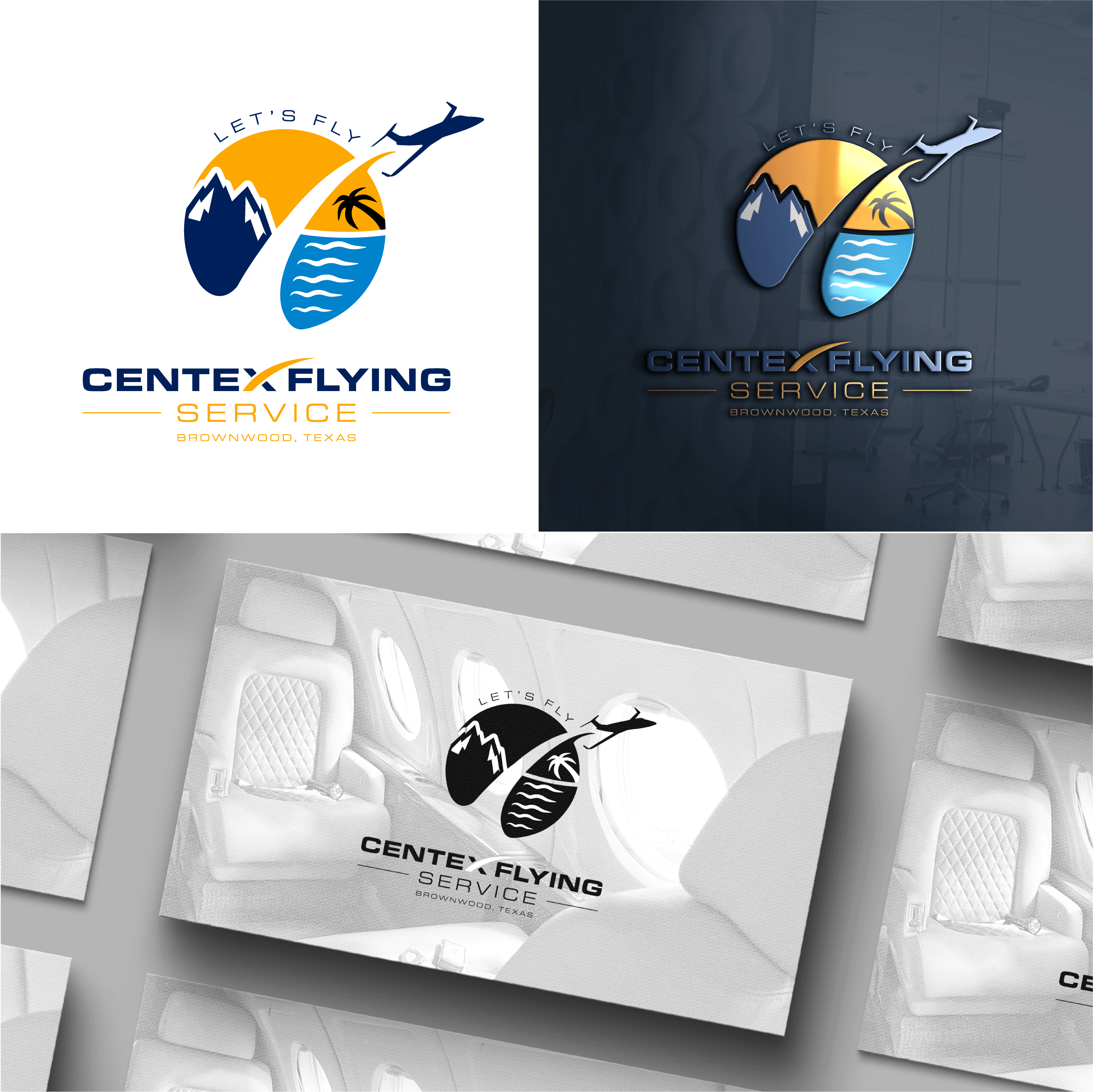 Logo-Design von The Lion Studios für CENTEX FLYING SERVICE | Design #31525884