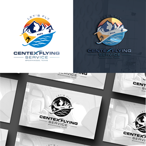 Diseño de Logo por The Lion Studios para CENTEX FLYING SERVICE | Diseño: #31541842