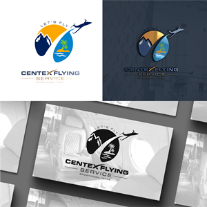 Diseño de Logo por The Lion Studios para CENTEX FLYING SERVICE | Diseño: #31541889