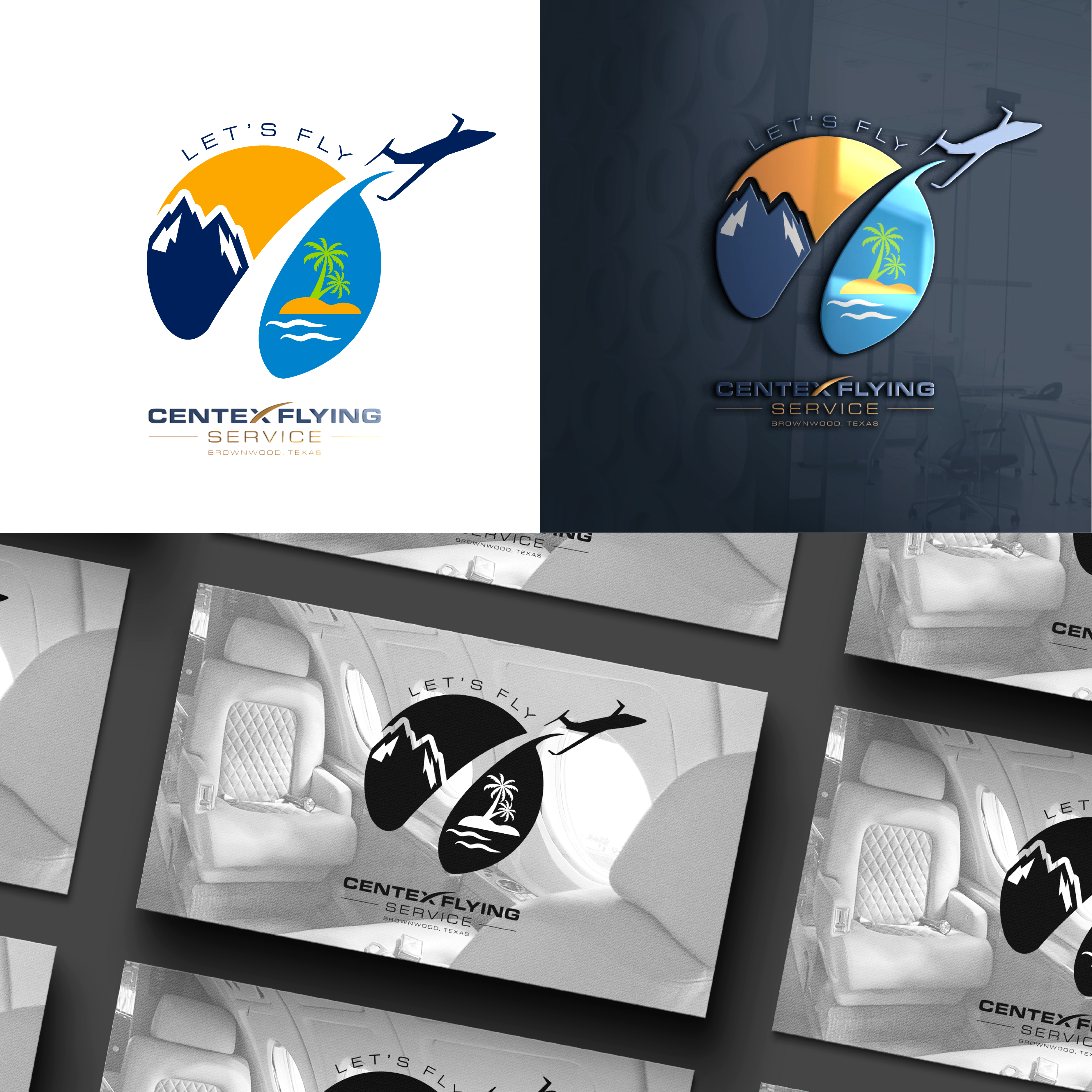 Design de Logo par The Lion Studios pour CENTEX FLYING SERVICE | Design #31547453