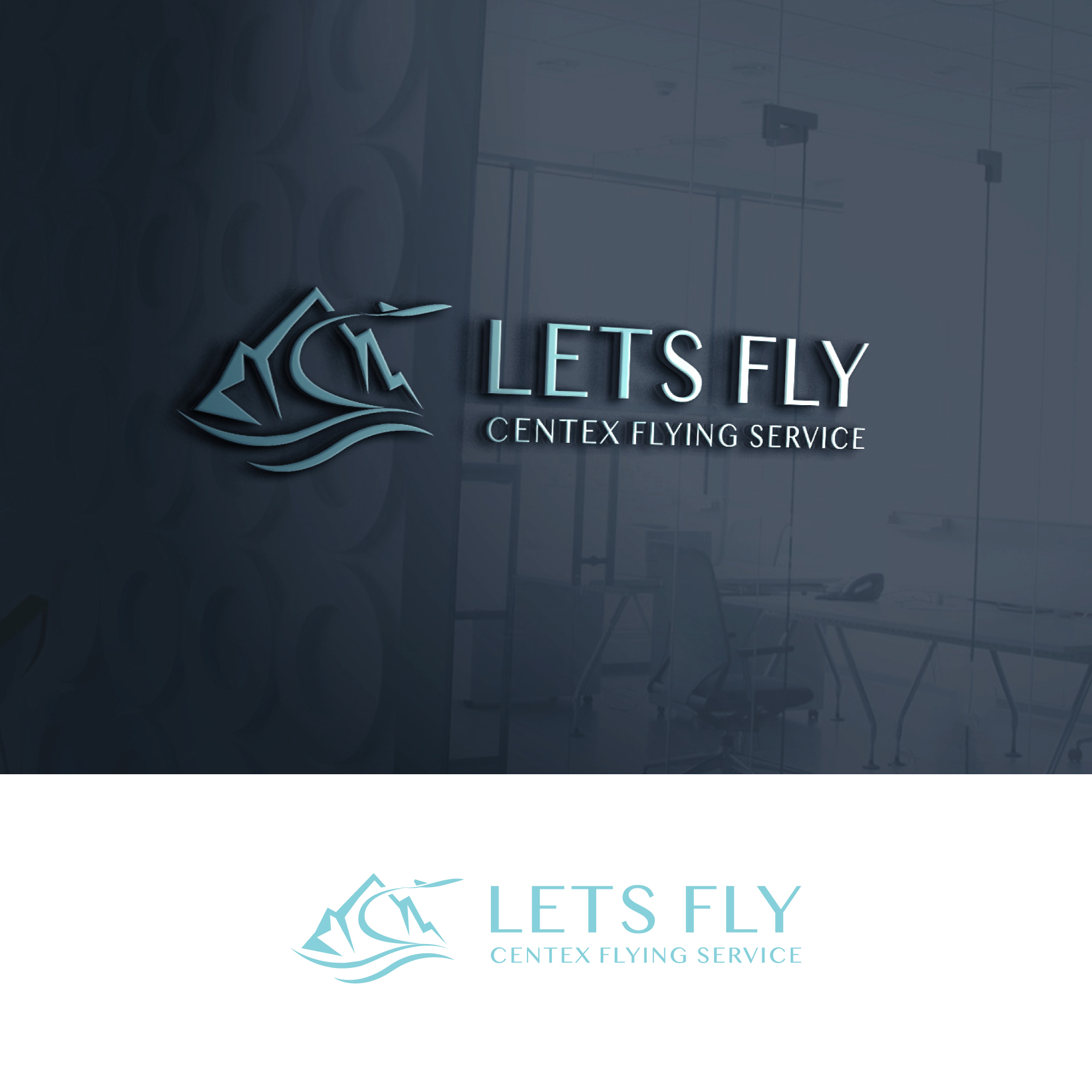 Diseño de Logo por zeykan para CENTEX FLYING SERVICE | Diseño #31542561