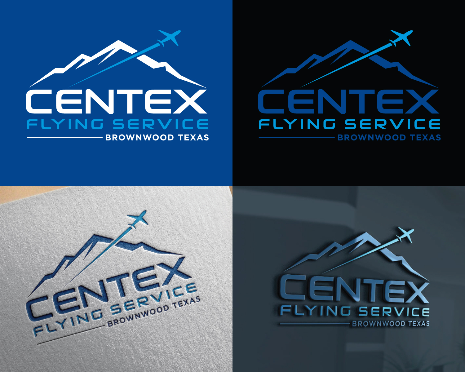 Logo Design by Atec for CENTEX FLYING SERVICE | Design #31528680