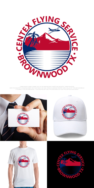 Logo Design by fly  design for CENTEX FLYING SERVICE | Design: #31518603