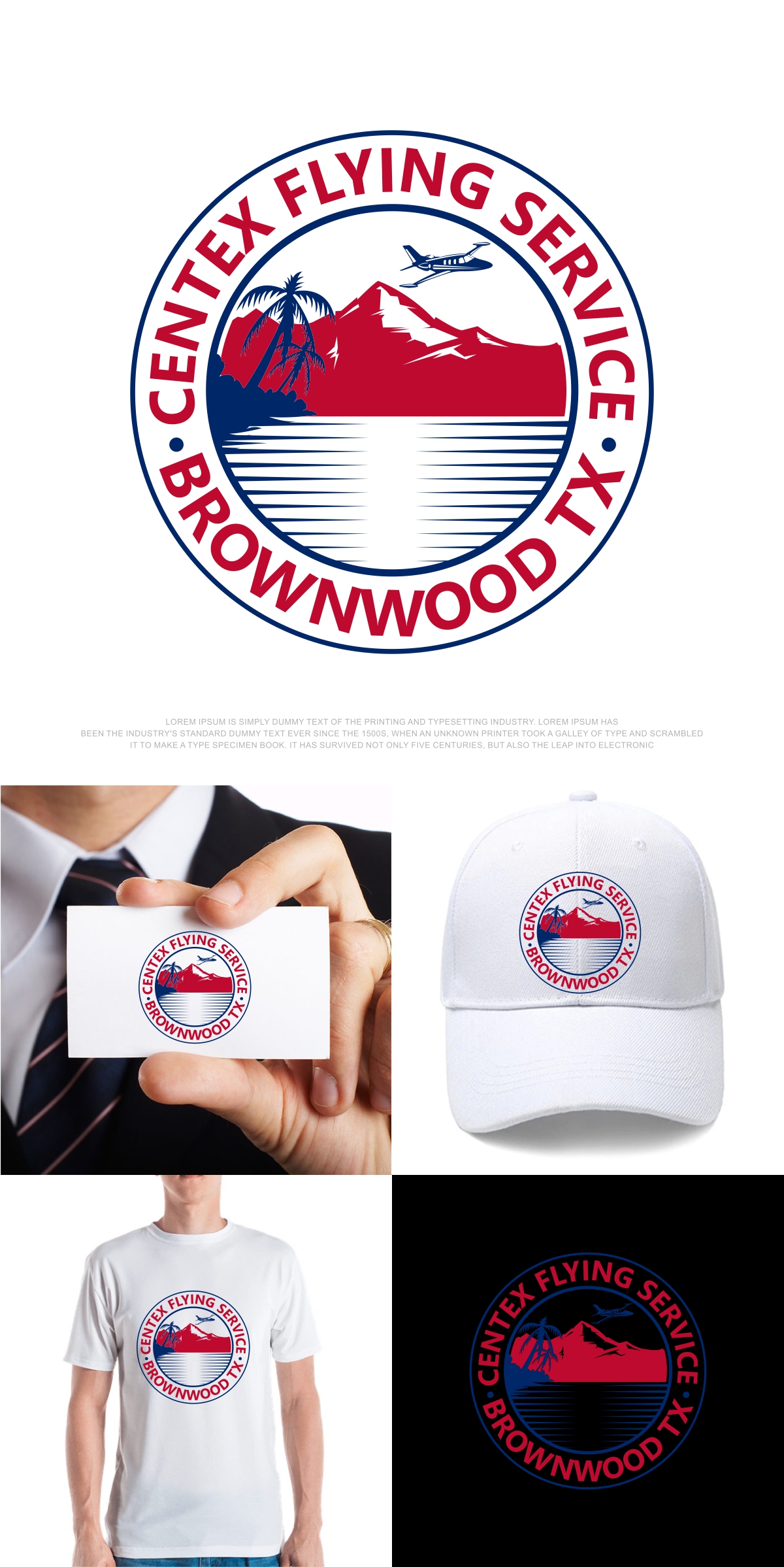 Diseño de Logo por fly  design para CENTEX FLYING SERVICE | Diseño #31518604