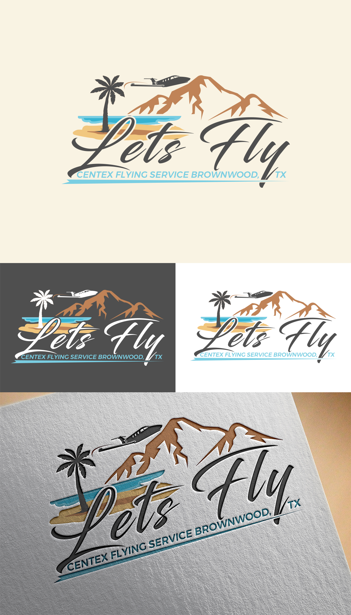 Logo Design by Imran_me for CENTEX FLYING SERVICE | Design #31520228