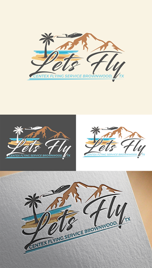 Logo Design by Imran_me for CENTEX FLYING SERVICE | Design: #31520228