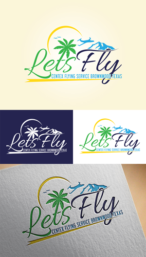 Logo Design by Imran_me for CENTEX FLYING SERVICE | Design: #31552804