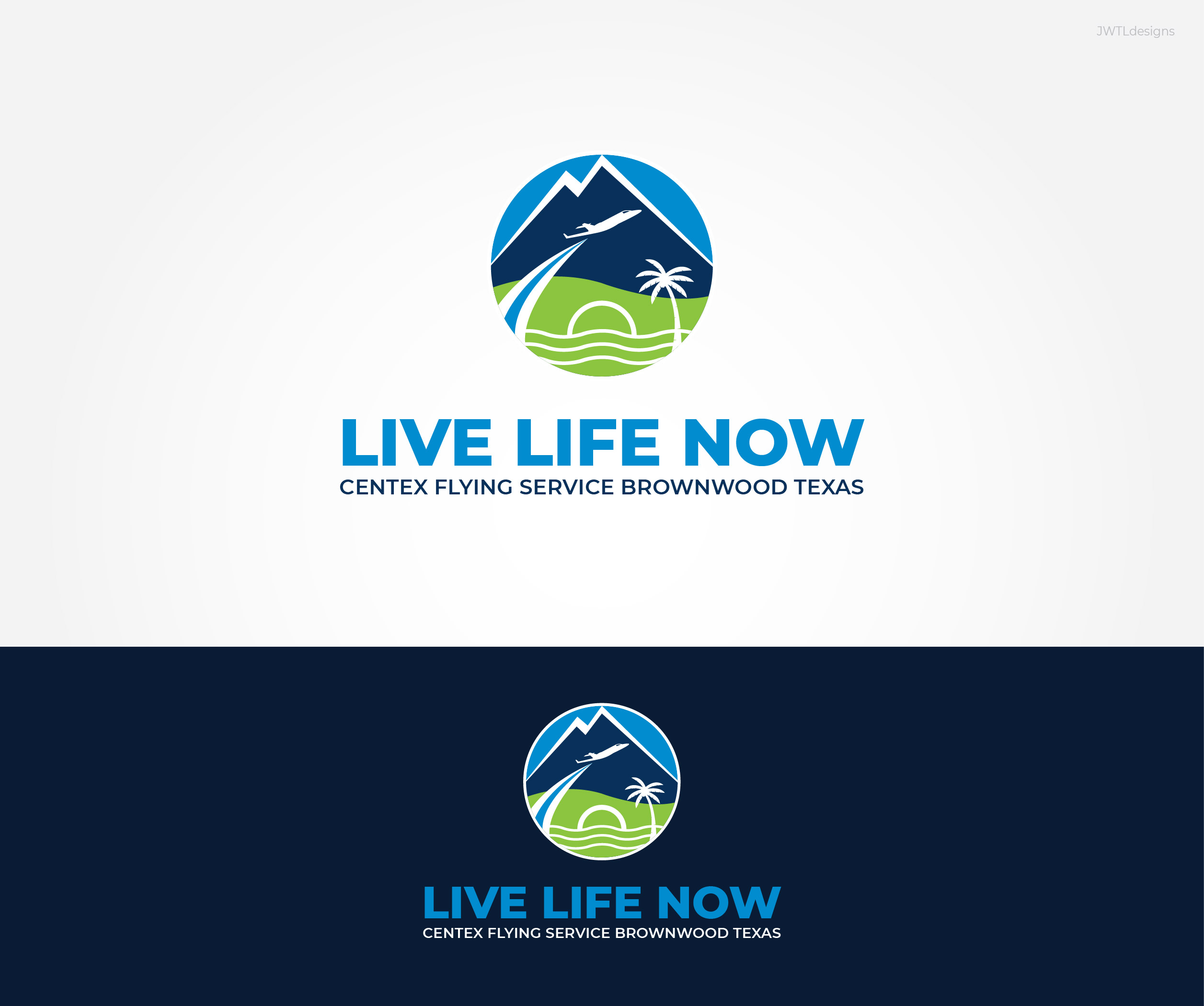 Logo Design by JWTL for CENTEX FLYING SERVICE | Design #31521927