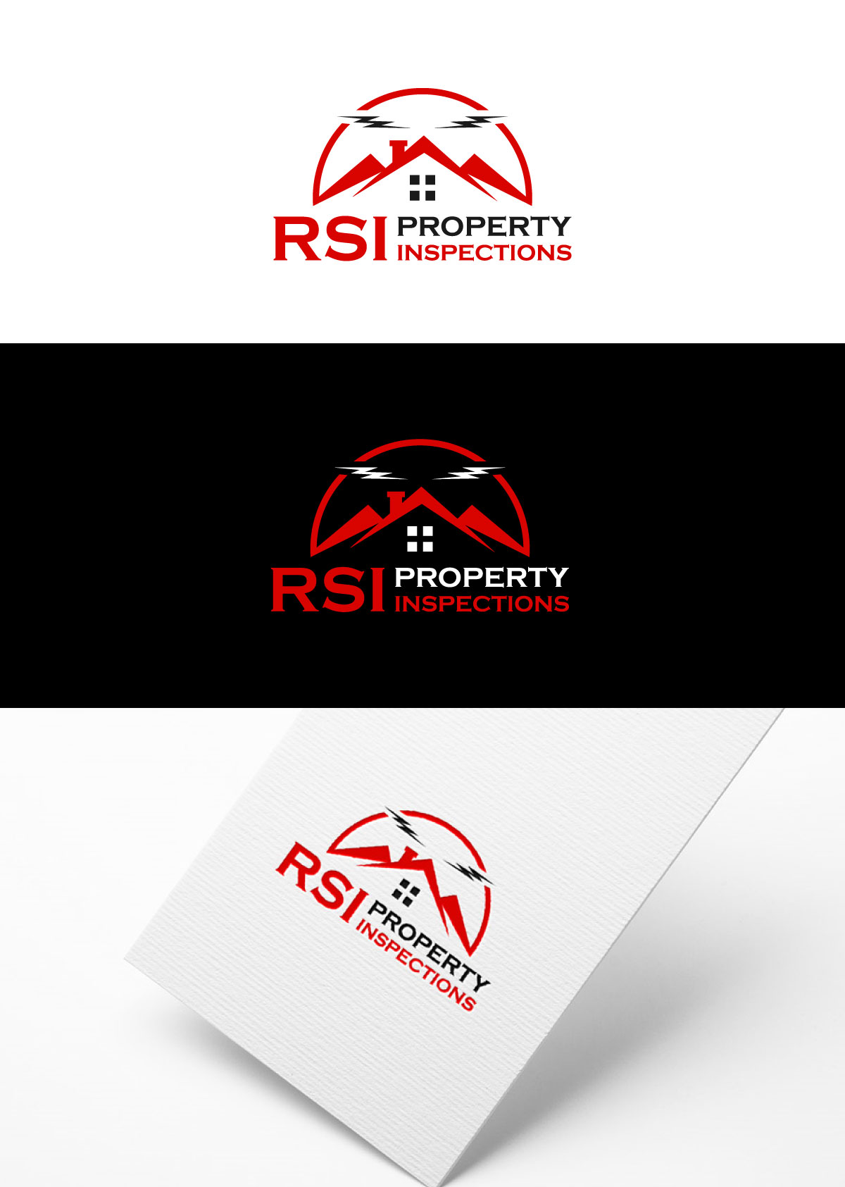 Logo Design by Nasima 4 for RSI Property Inspections | Design #31559326
