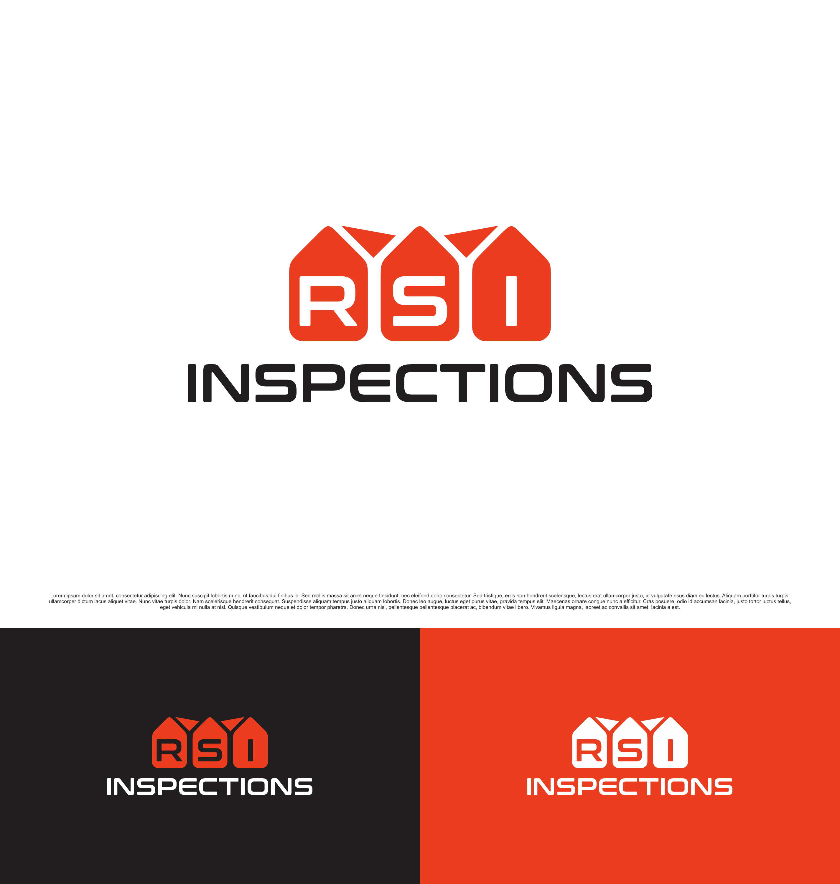 Logo Design by saesean for RSI Property Inspections | Design #31527824