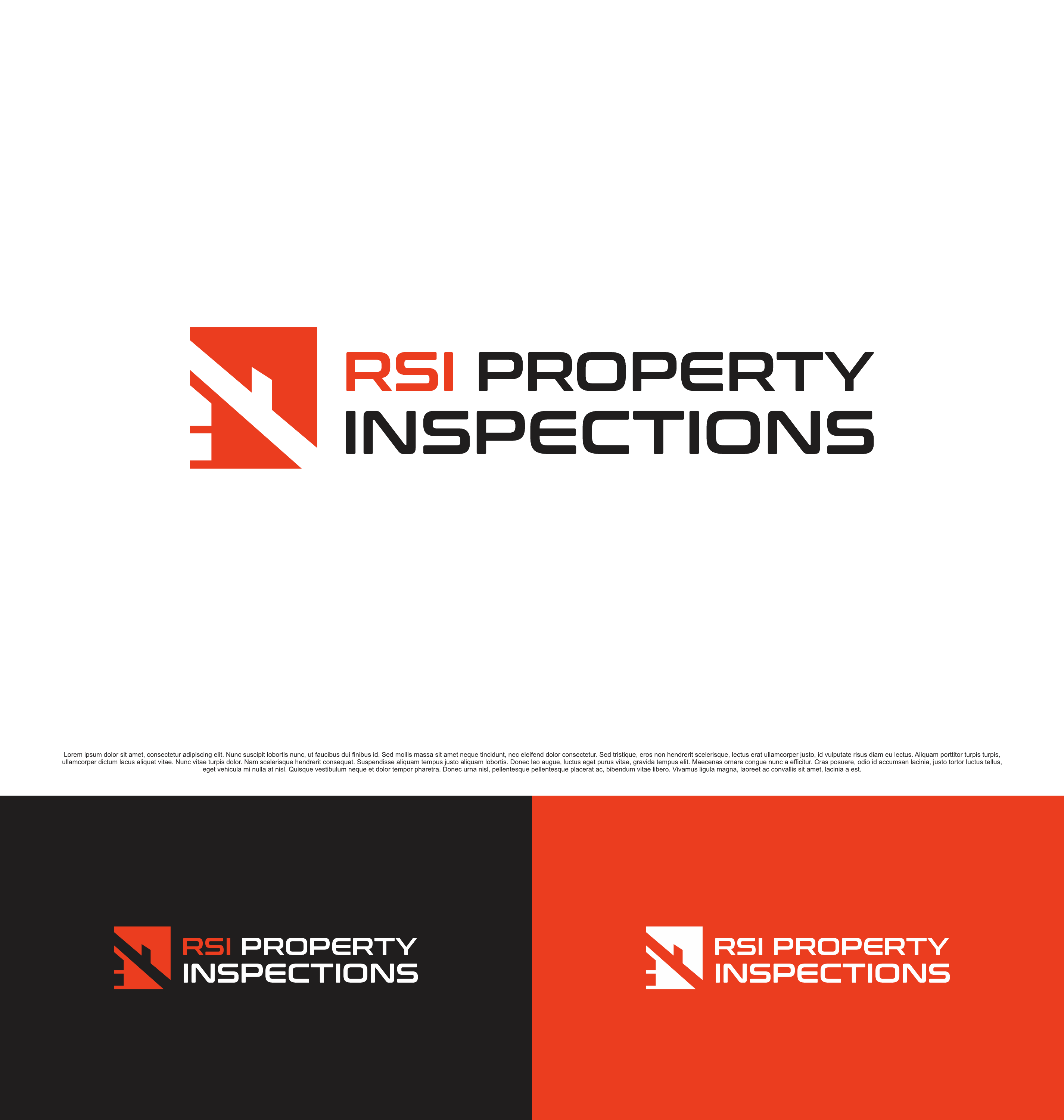 Logo Design by saesean for RSI Property Inspections | Design #31527825
