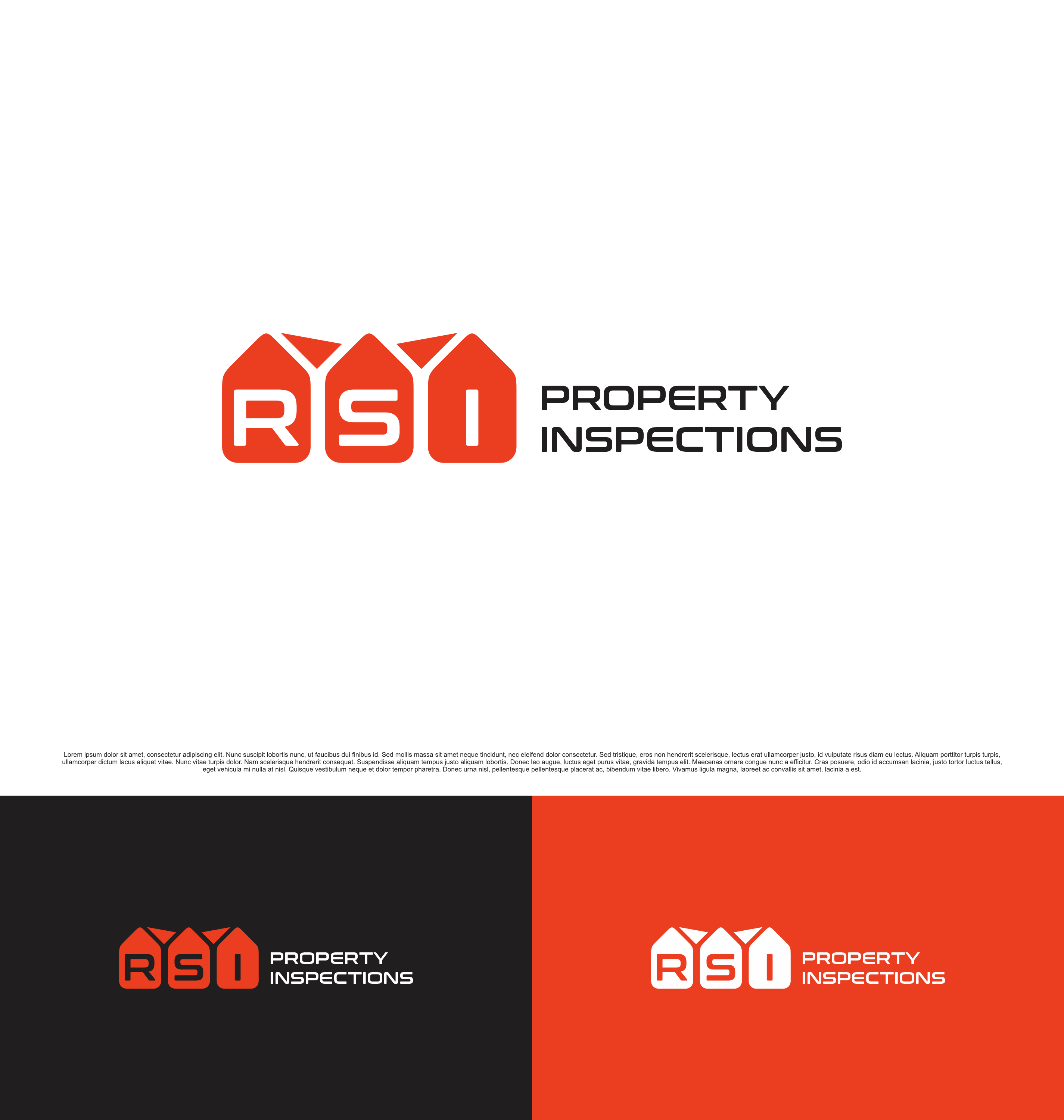 Logo Design by saesean for RSI Property Inspections | Design #31527826