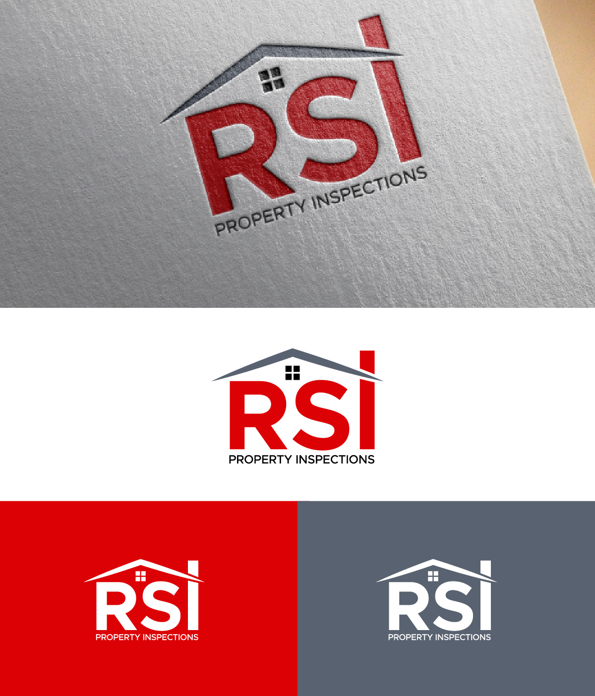 Logo Design by fly  design for RSI Property Inspections | Design #31519405