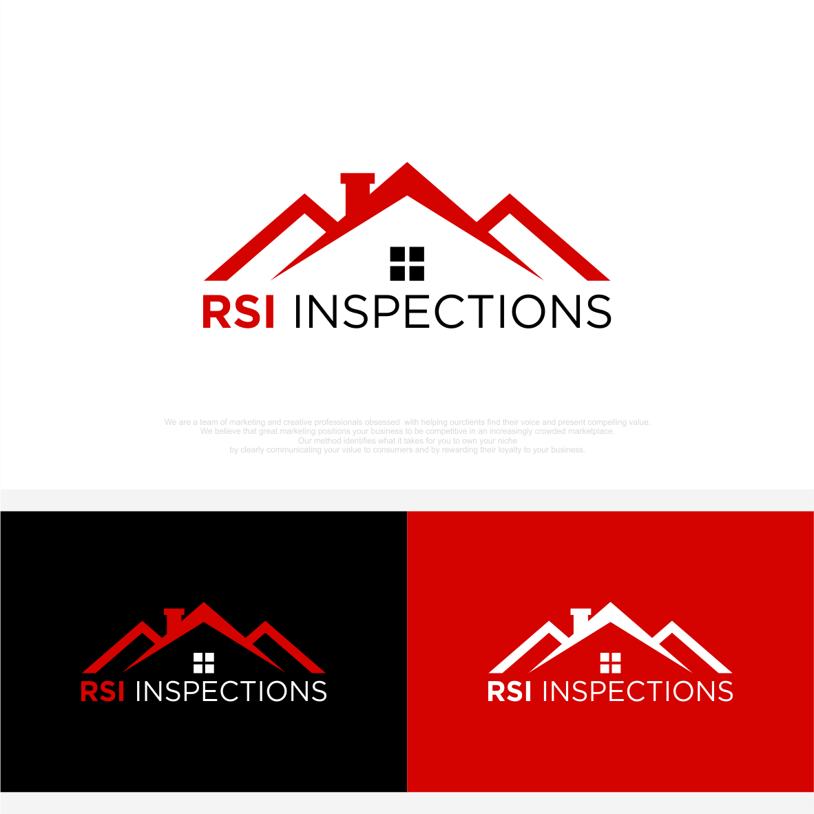Logo Design by vintana for RSI Property Inspections | Design #31561622
