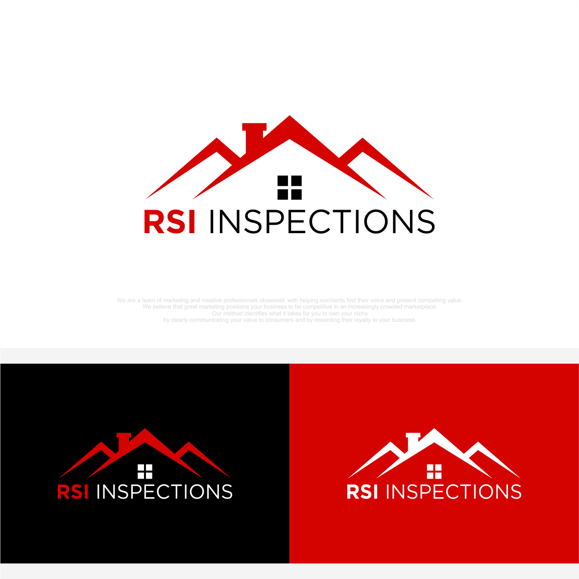 Logo Design by vintana for RSI Property Inspections | Design #31561632