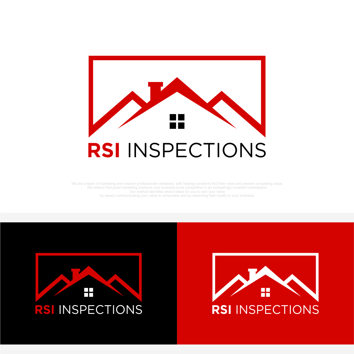 Logo Design by vintana for RSI Property Inspections | Design #31561637