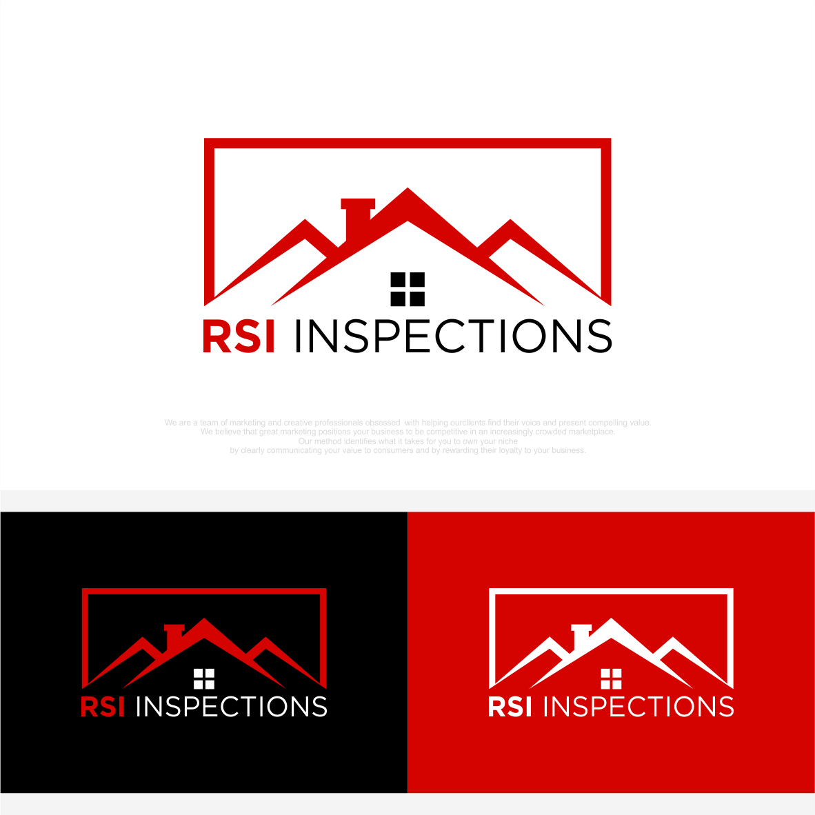 Logo Design by vintana for RSI Property Inspections | Design #31561647