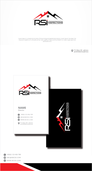 Logo Design by zebronicgraphic for RSI Property Inspections | Design: #31513308