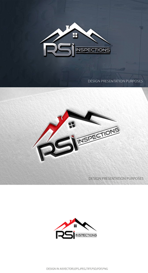 Logo Design by zebronicgraphic for RSI Property Inspections | Design: #31513310