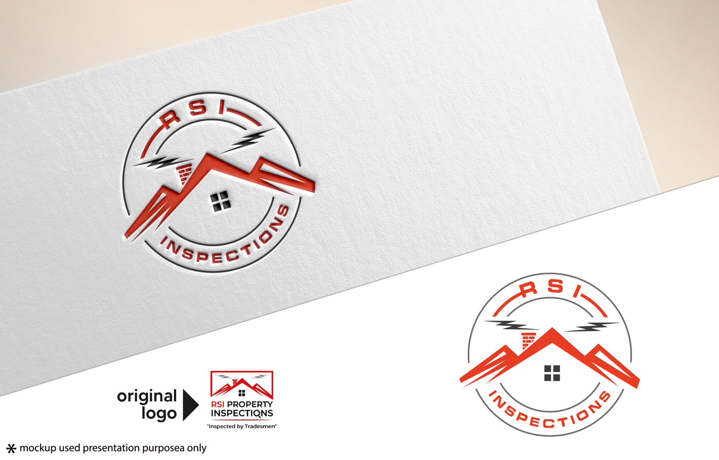 Logo Design by Rubia@ for RSI Property Inspections | Design #31514928