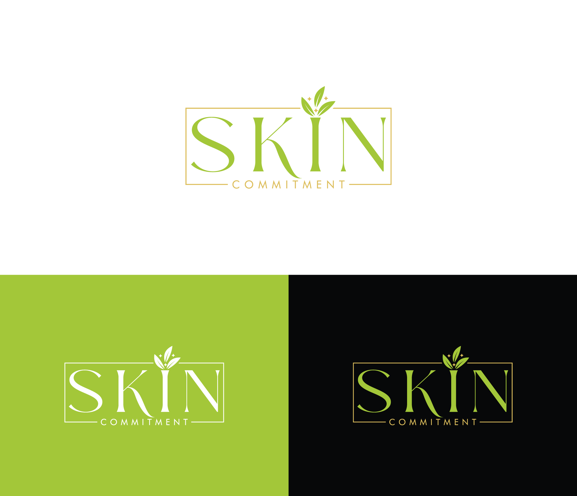 Logo Design by Ellene for skin commitment | Design #31519789