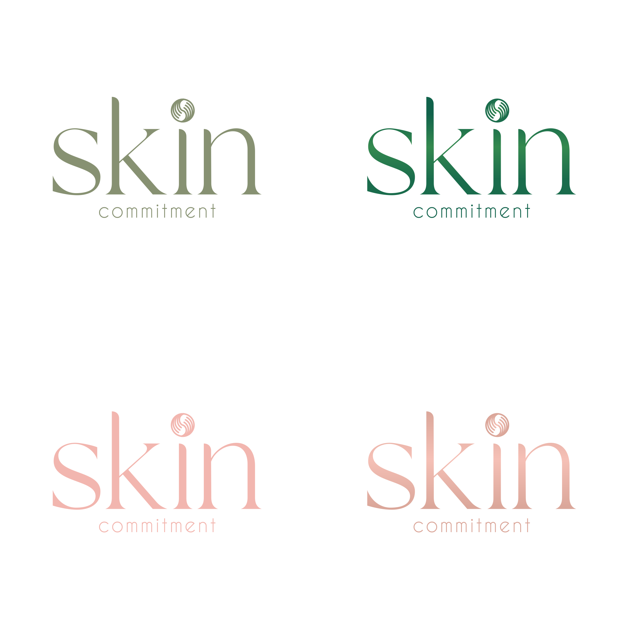 Logo Design by aenjaye for skin commitment | Design #31748695