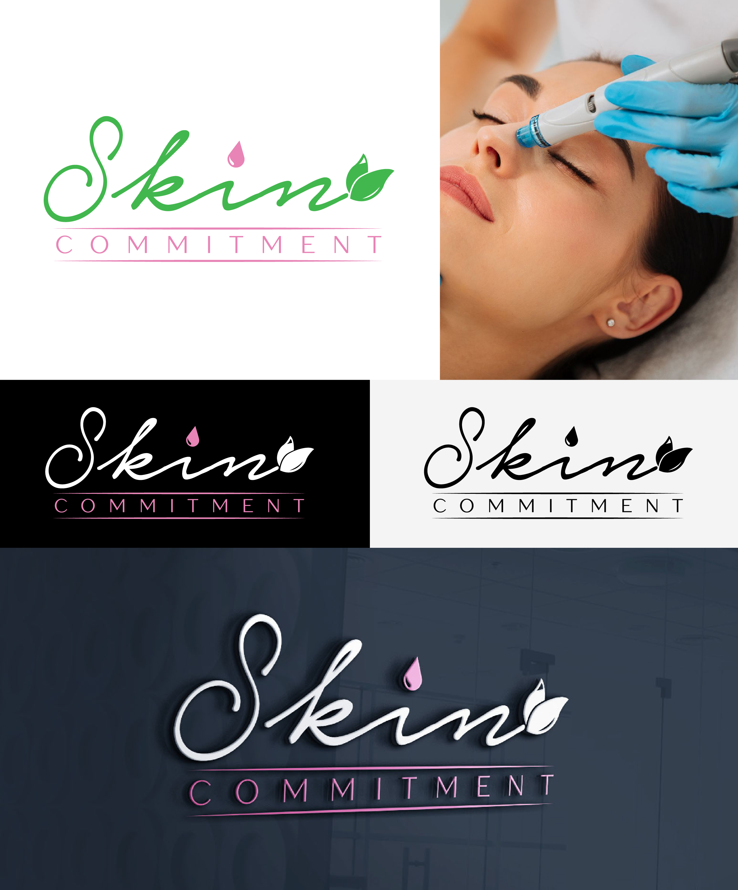 Logo Design by Design Athics for skin commitment | Design #31518262