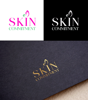 Logo Design by RA-bica for skin commitment | Design: #31516371