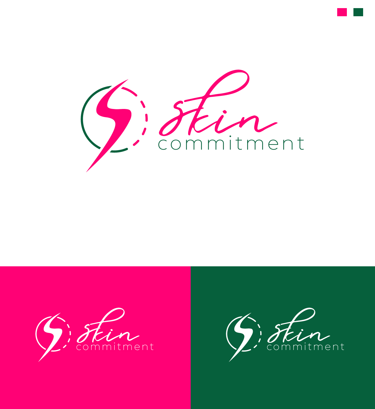 Logo Design by SolDesign for skin commitment | Design #31519076