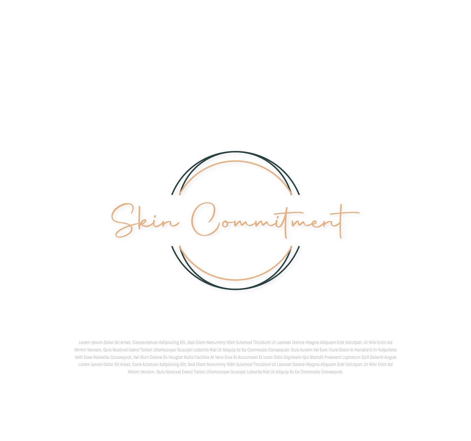 Logo Design by Creative Design@ for skin commitment | Design #31747784