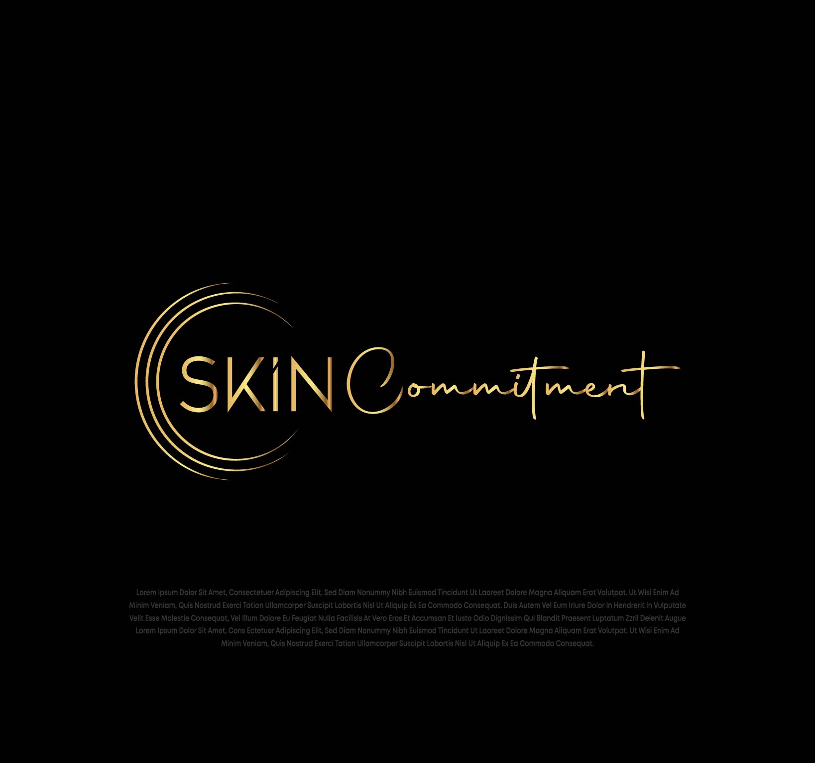 Logo-Design von Creative Design@ für skin commitment | Design #31747799