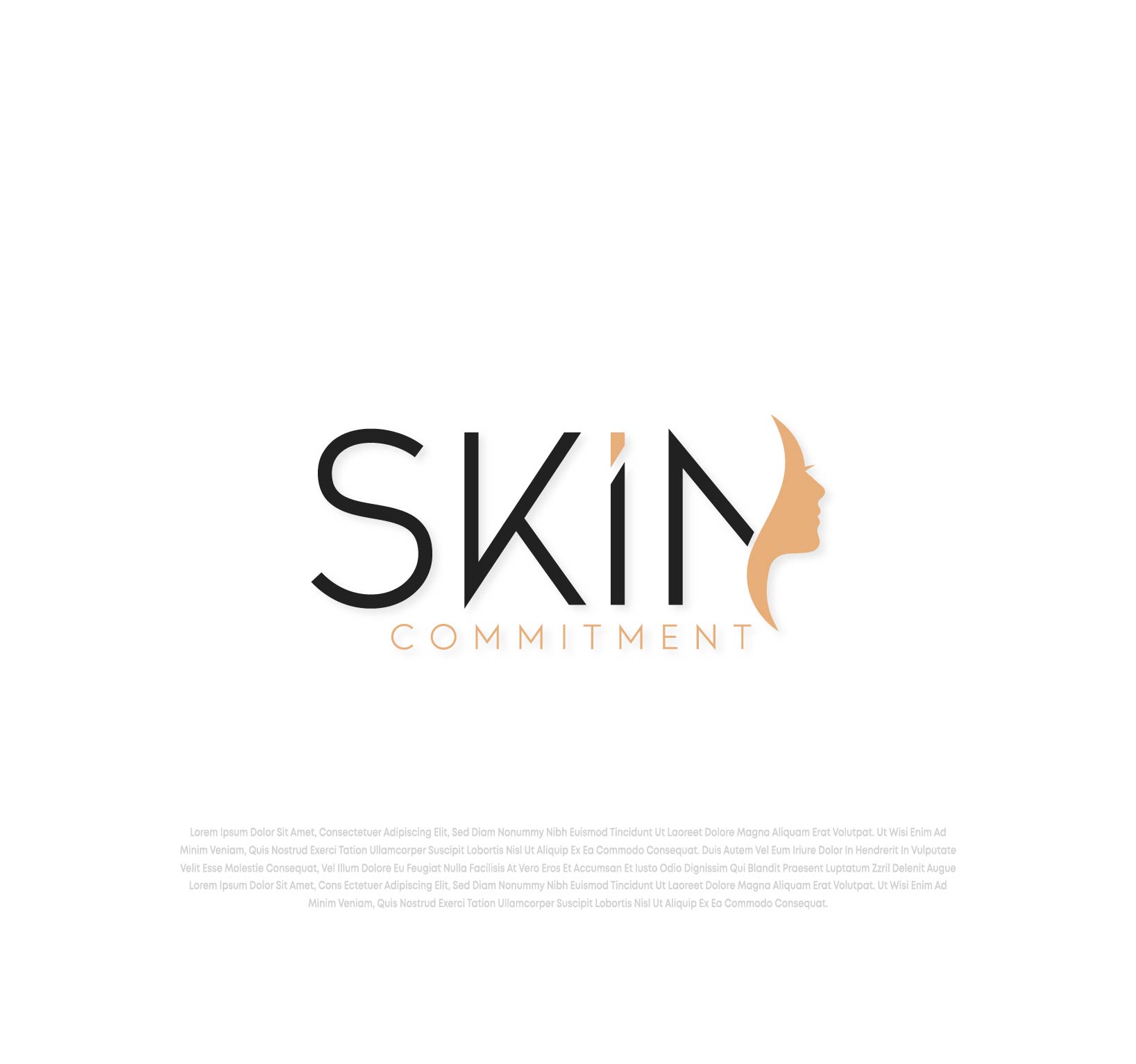 Logo-Design von Creative Design@ für skin commitment | Design #31748033