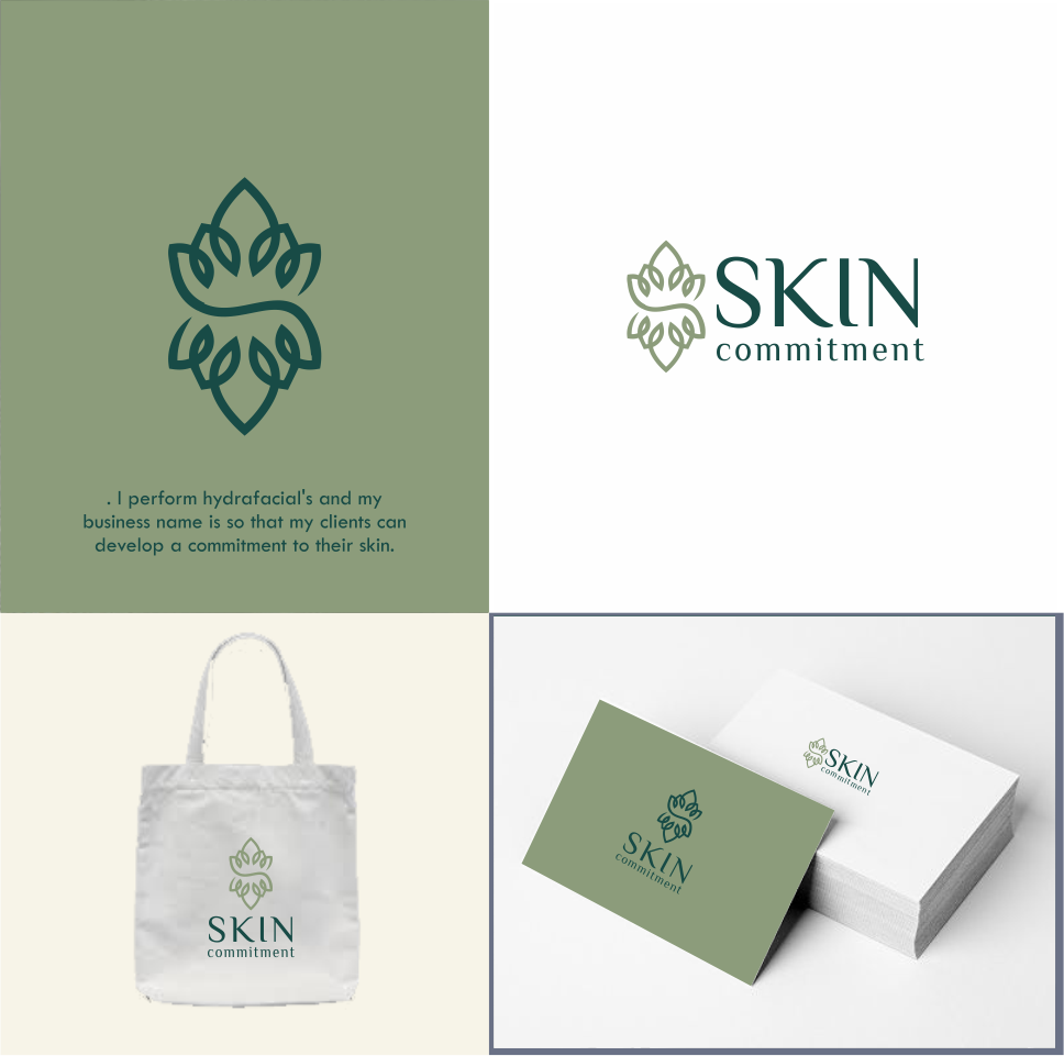 Logo Design by Galap Rizqi for skin commitment | Design #31520116