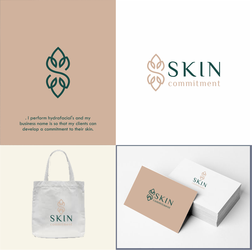 Logo Design by Galap Rizqi for skin commitment | Design #31520141
