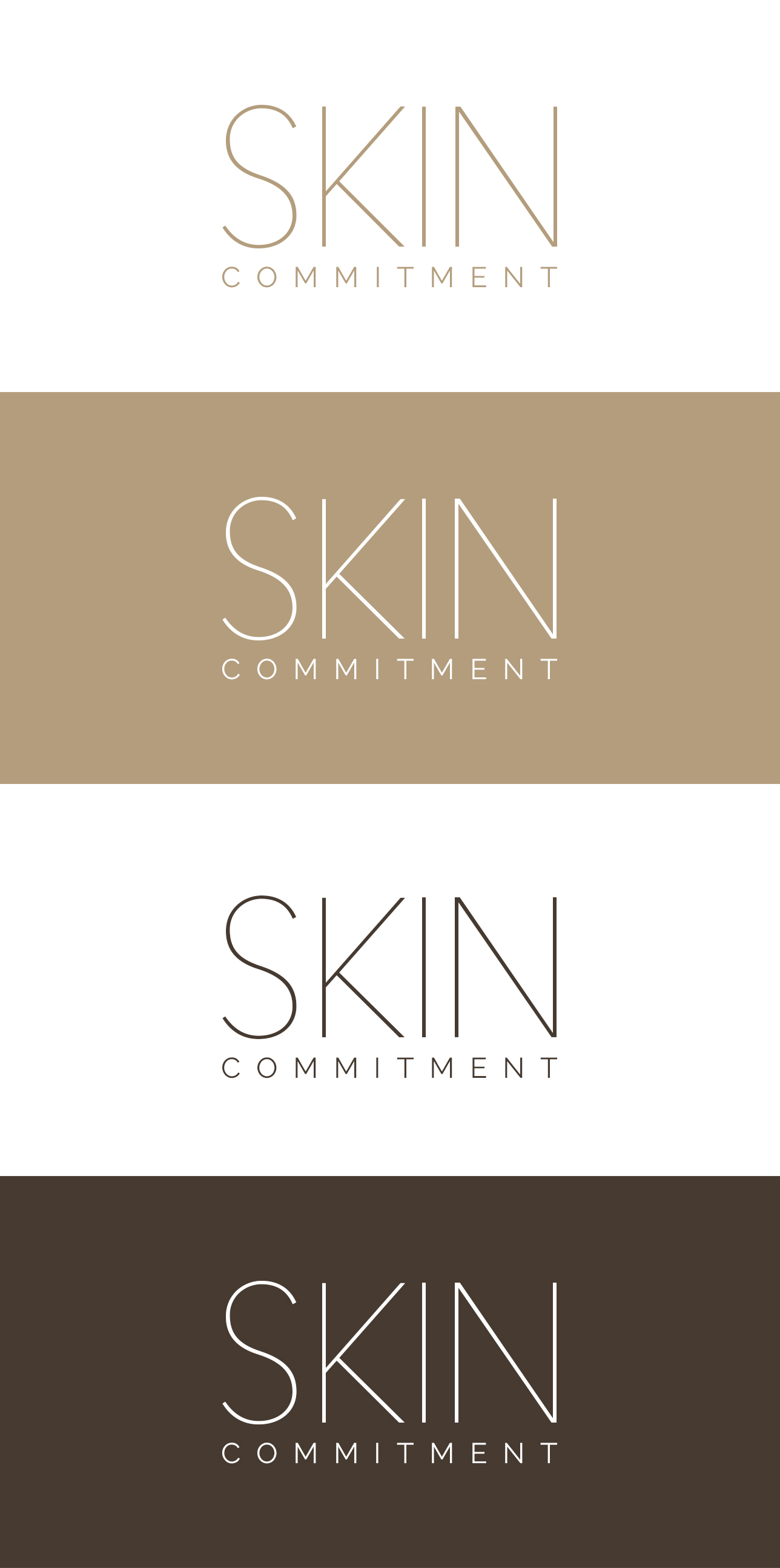 Logo Design by Rahmina for skin commitment | Design #31537089