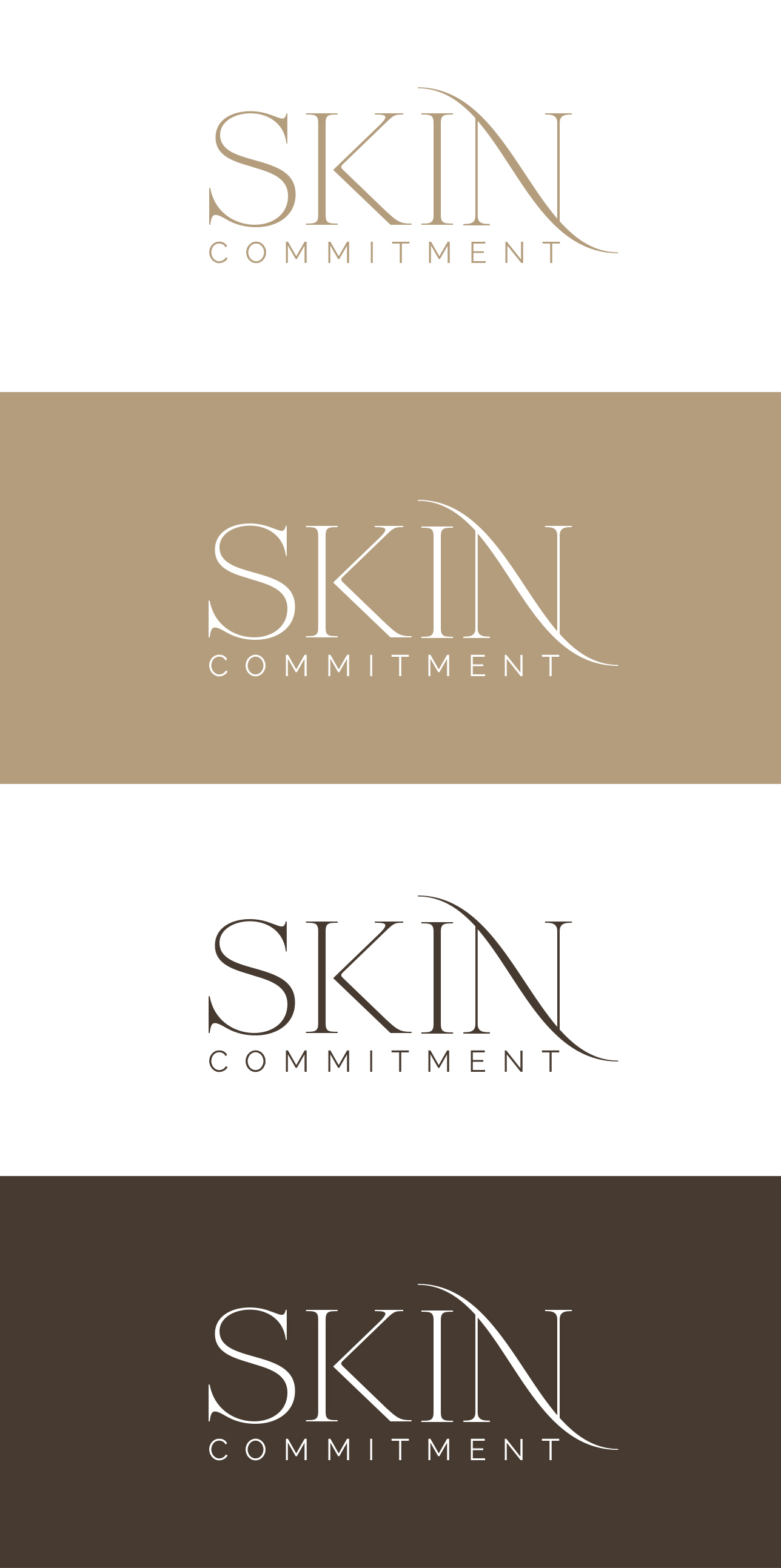 Logo Design by Rahmina for skin commitment | Design #31537090