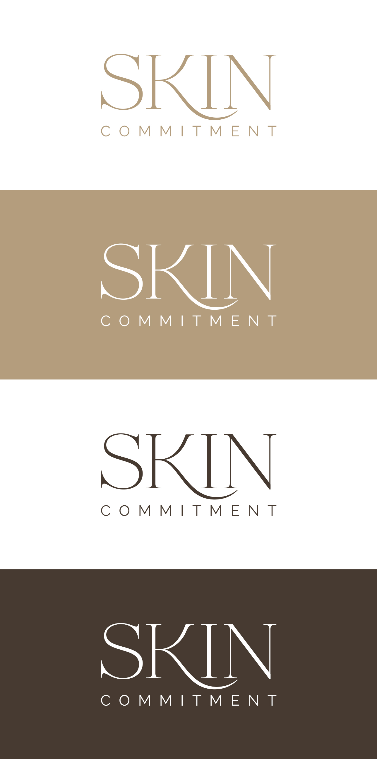 Logo Design by Rahmina for skin commitment | Design #31537091