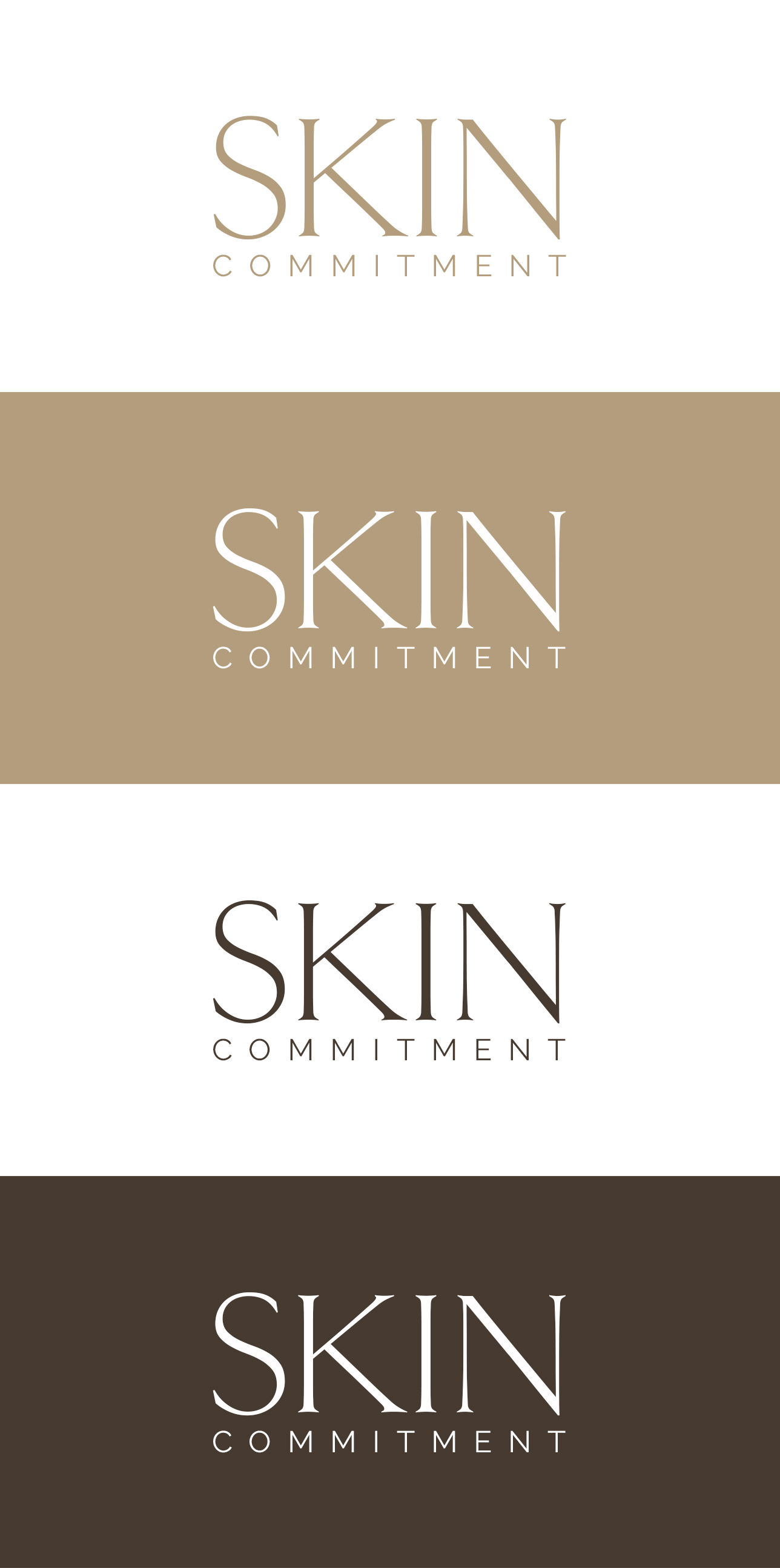 Logo Design by Rahmina for skin commitment | Design #31537092