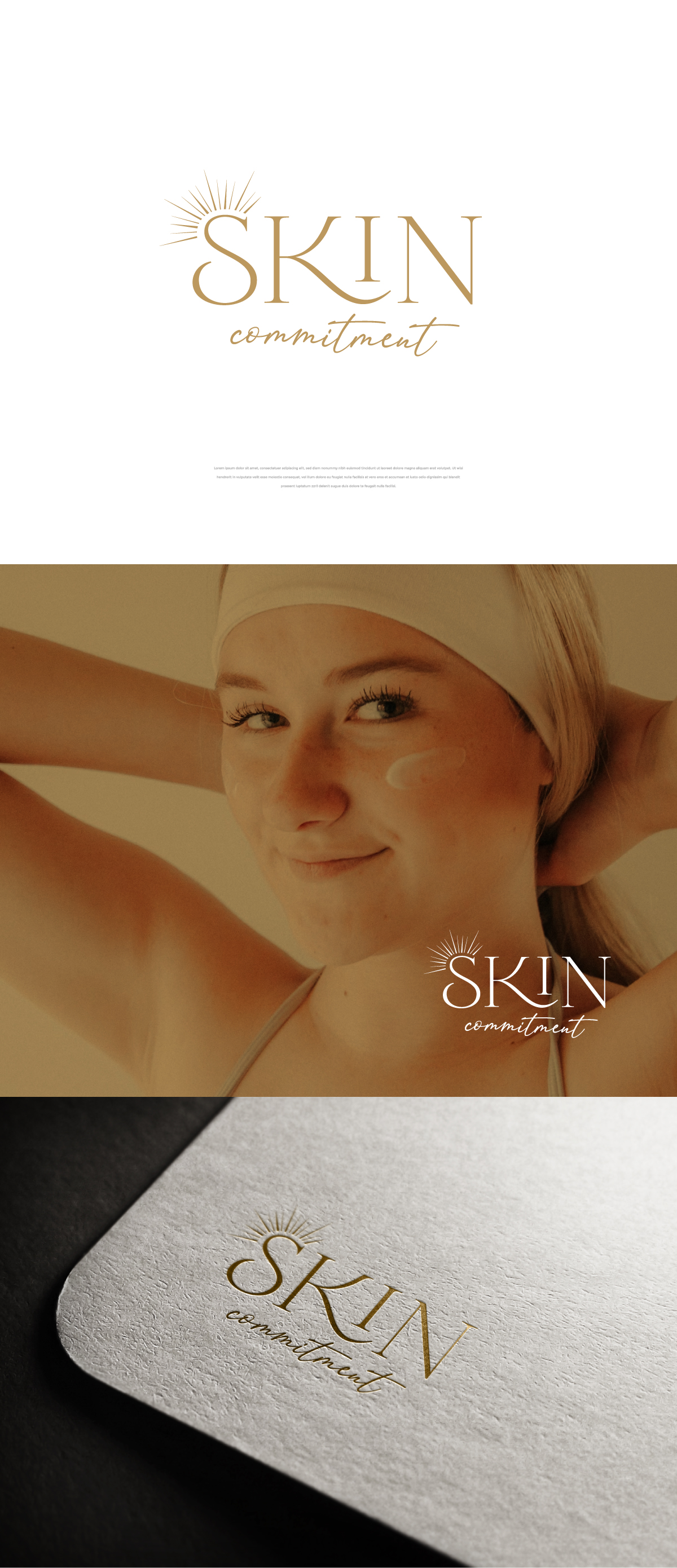 Logo Design by apik. for skin commitment | Design #32081891