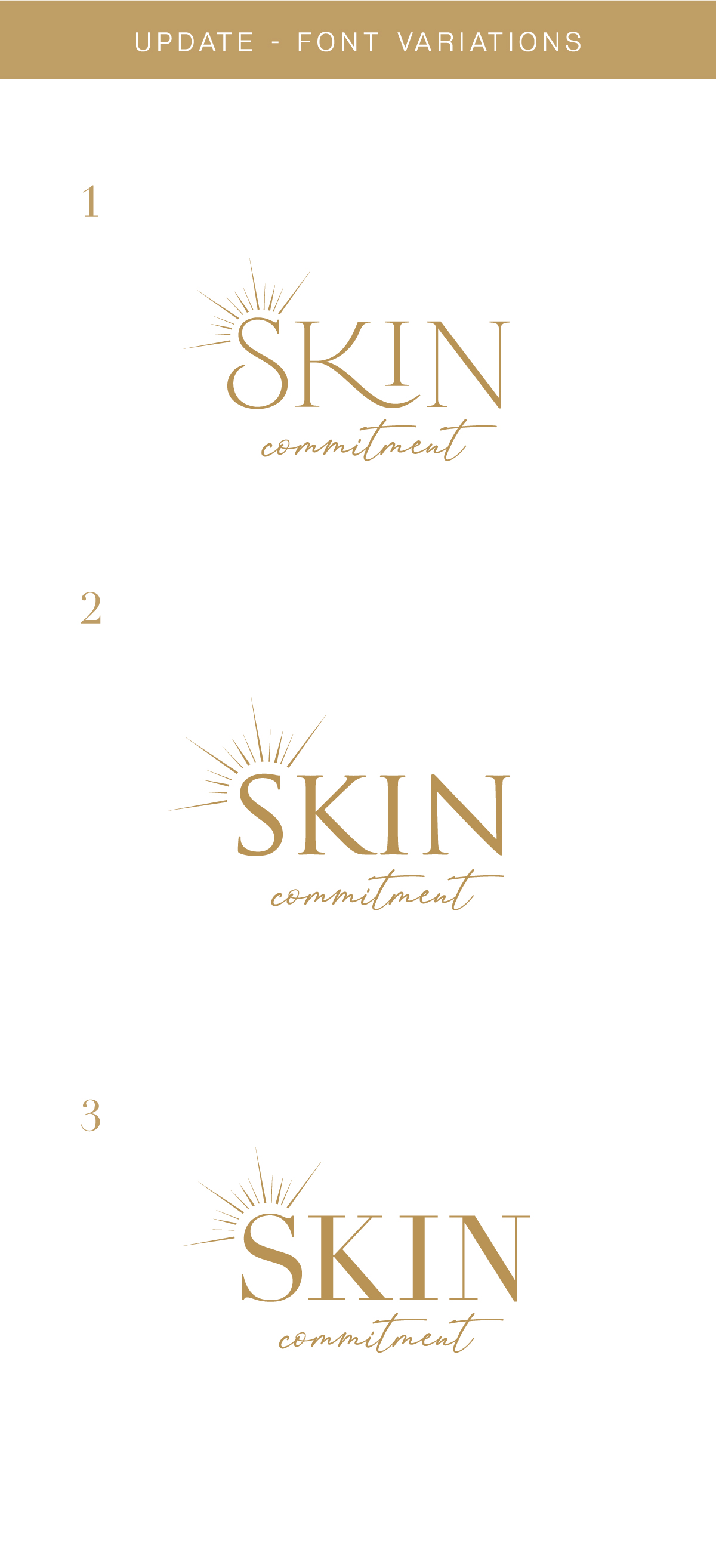 Logo Design by apik. for skin commitment | Design #32117687